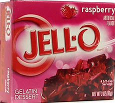 Jello Raspberry 85g Coopers Candy