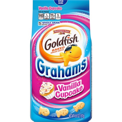 Läs mer om Goldfish Grahms Vanilla Cupcake 187gram