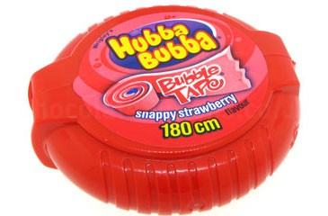 Läs mer om Hubba Bubba Tape Strawberry 56g