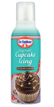 Dr. Oetker Easy Swirl Cupcake Icing Chocolate 180g