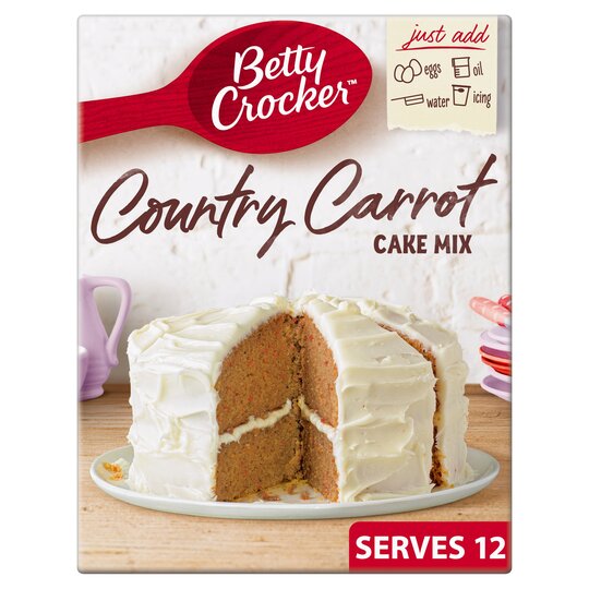Läs mer om Betty Crocker Country Carrot Cake Mix 425g