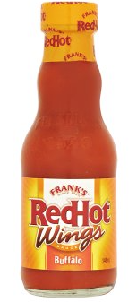 Franks Red Hot Buffalo Wings Sauce 148ml