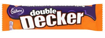 Läs mer om Cadbury Double Decker Bar 54.5g