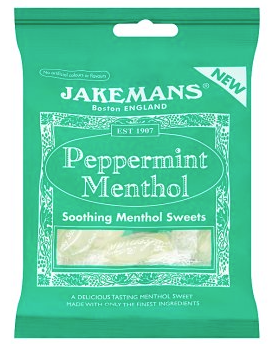 Jakemans Peppermint Menthol 100g