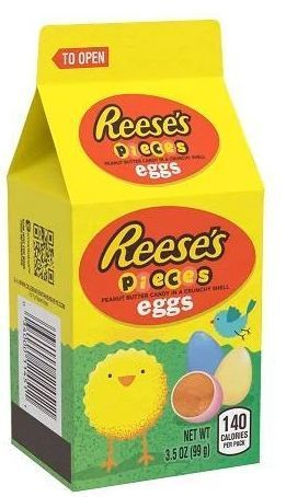 Reeses Pieces Eggs Carton 99gram