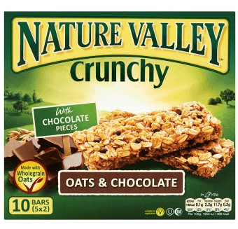 Läs mer om Nature Valley Crunchy Oats & Dark Chocolate