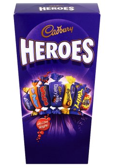 Cadbury Heroes Chocolate Carton 185g