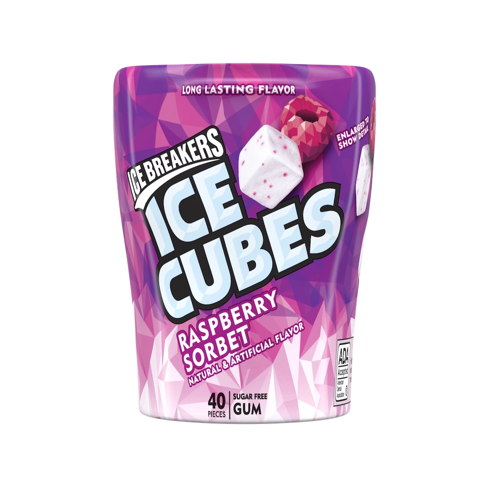 Läs mer om iceBreakers Ice Cubes - Raspberry Sorbet 92g
