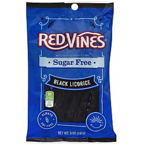 Läs mer om Red Vines Sugar Free Black Licorice 142g