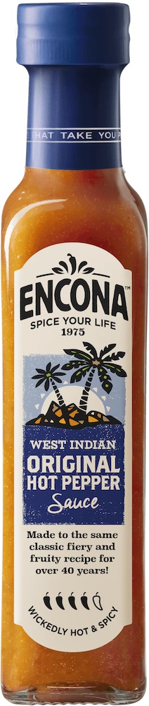 Encona West Indian Original Hot Pepper Sauce 142ml