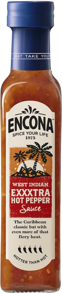 Läs mer om Encona West Indian Exxxtra Hot Pepper Sauce 142ml