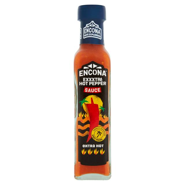 Läs mer om Encona West Indian Extra Hot Pepper Sauce 142ml