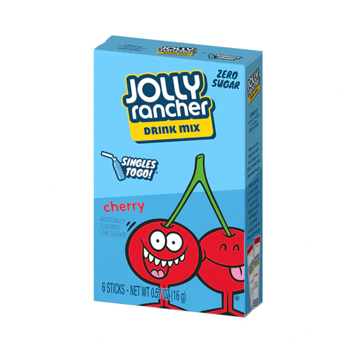 Läs mer om Jolly Rancher Singles to Go 6 pack - Cherry 17g