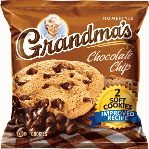 Läs mer om Grandmas Cookies Chocolate Chip 60g