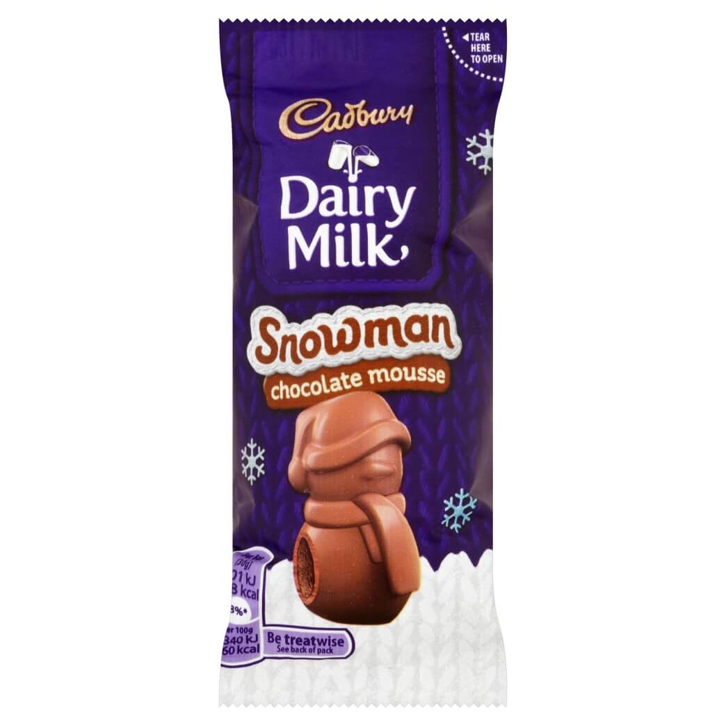 Cadbury Chocomousse Snowman 30gram