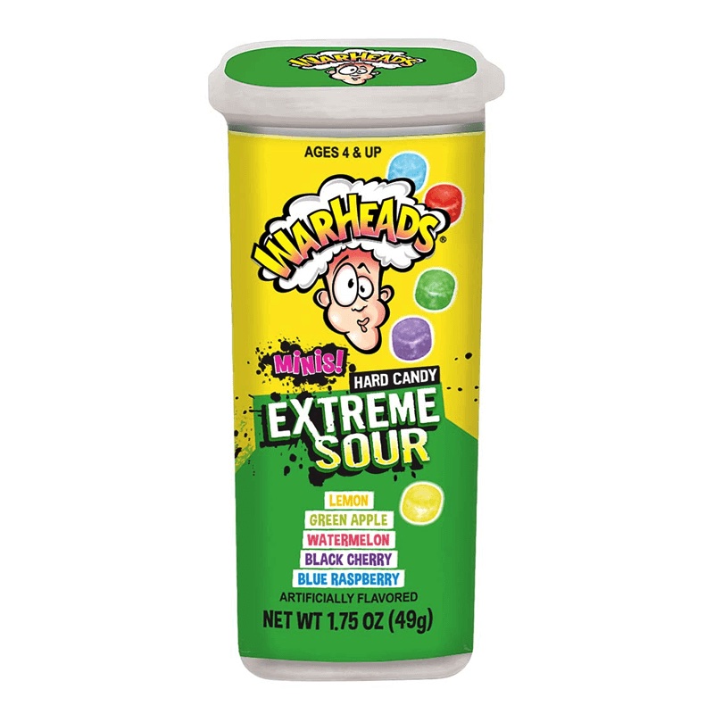 Warheads Extreme Sour Minis Juniors 49gram