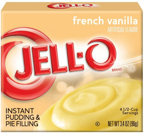 Läs mer om Jello instant Pudding Mix - French Vanilla 96g