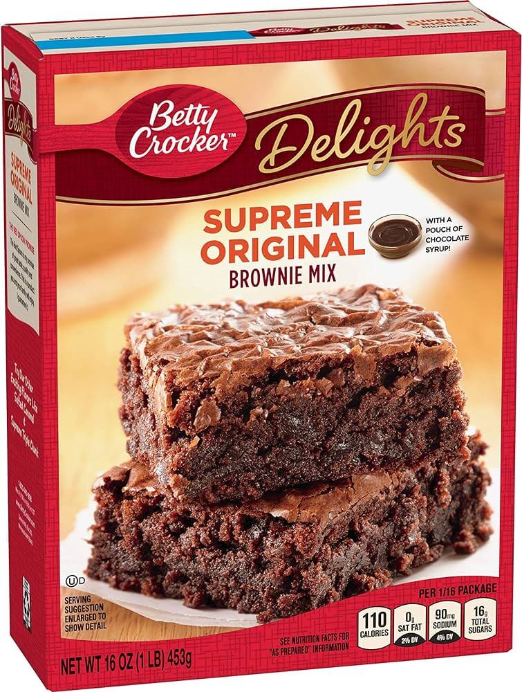 Betty Crocker Supreme Original Brownie Mix 453g
