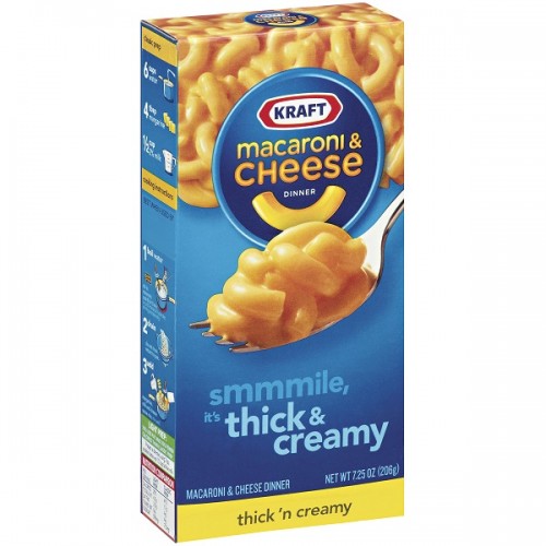 Kraft Mac & Cheese Thick and Creamy 206g