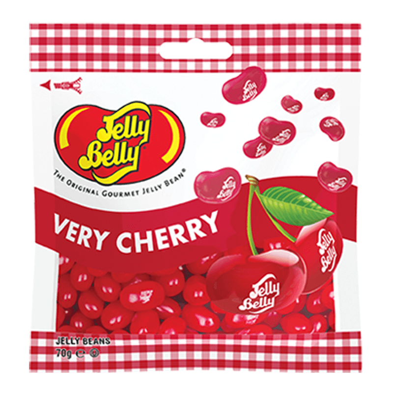 Läs mer om Jelly Belly Very Cherry 70g