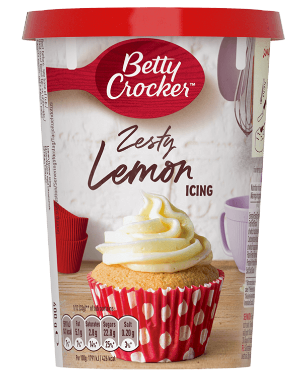 Betty Crocker Zesty Lemon Icing 400g