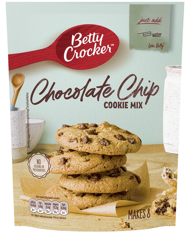 Läs mer om Betty Crocker Chocolate Chip Cookie Mix 200g