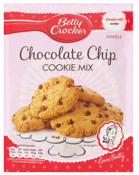 Läs mer om Betty Crocker Chocolate Chip Cookie Mix 200g