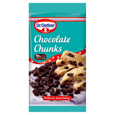 Dr. Oetker Chocolate Chunks 100g