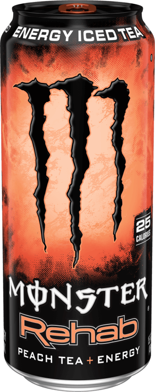 Monster Rehab Peach 473ml