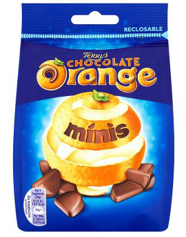 Terrys Chocolate Orange Minis Sharing Bag 125g