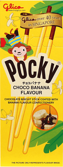 Läs mer om Pocky Choco Banana 25g