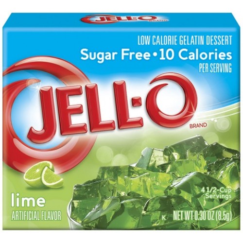 Läs mer om Jello Sugar Free - Lime 8.5g