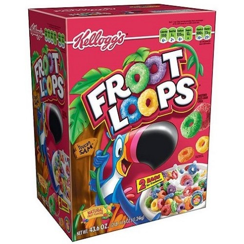 Kellog Froot Loops Giant Box 1.24kg