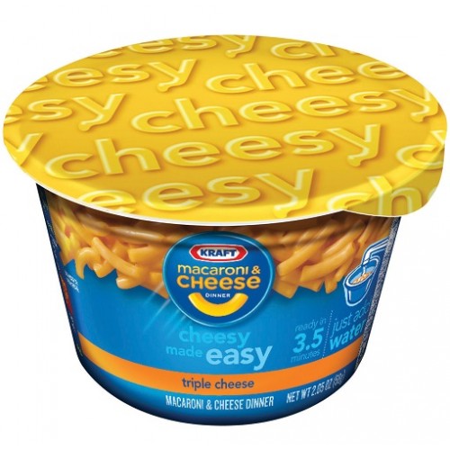 Läs mer om Kraft Macaroni Cheese Triple Cheese Cup 57g