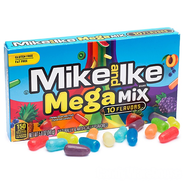 Läs mer om Mike and Ike Mega Mix Box 141g