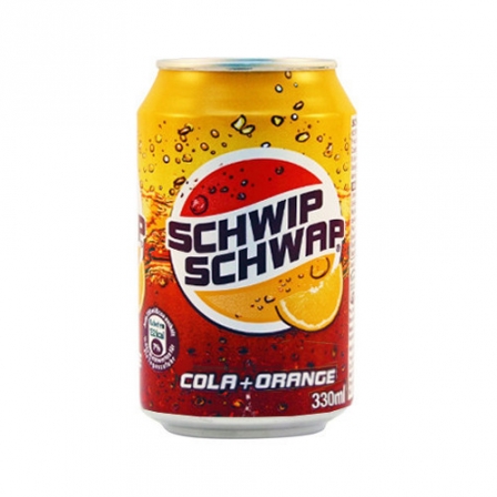 Läs mer om Schwip Schwap Cola & Orange Soda 330ml