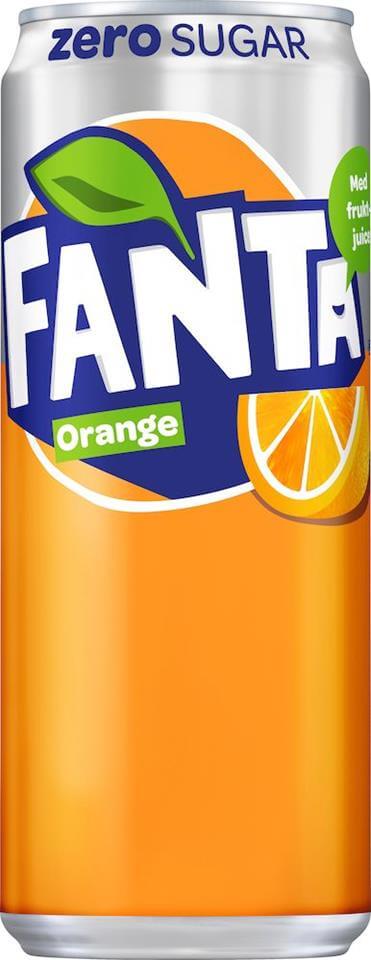 Läs mer om Fanta Zero Orange 33cl
