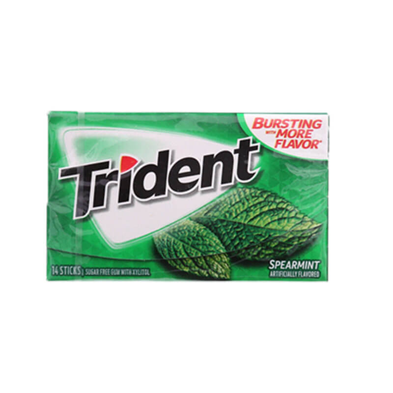 Läs mer om Trident Spearmint Gum 31g