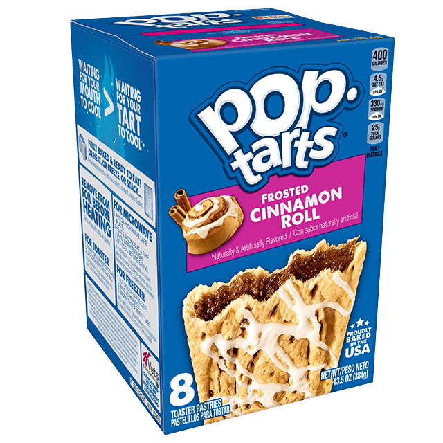 Kelloggs Pop-Tarts Cinnamon Roll