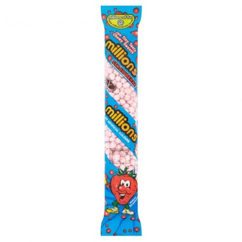 Läs mer om Millions Tube - Strawberry 60g