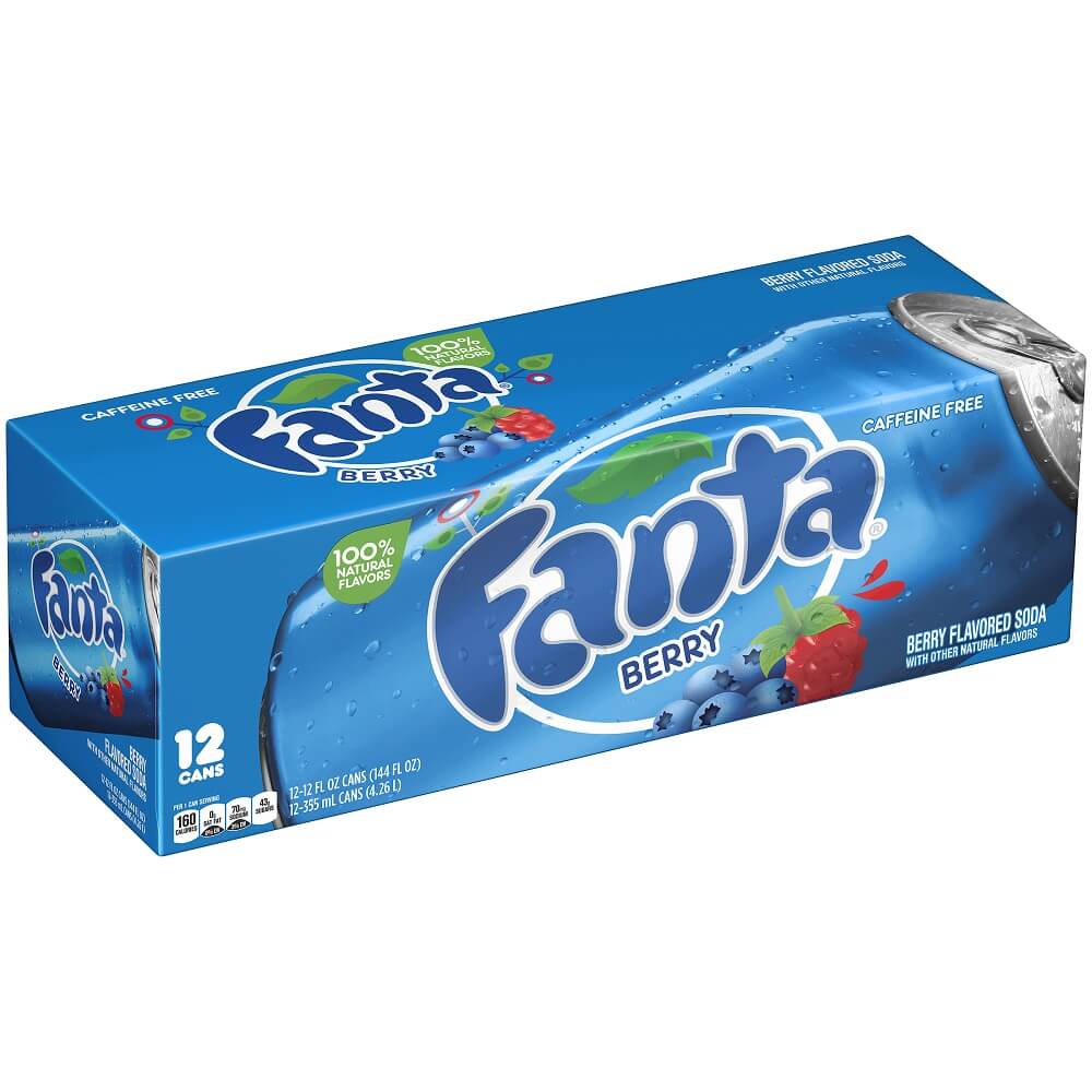 Läs mer om Fanta Berry 355ml 12-pack