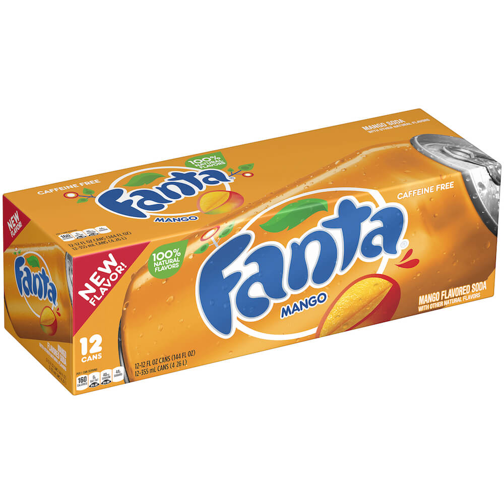 Fanta Mango 12-pack