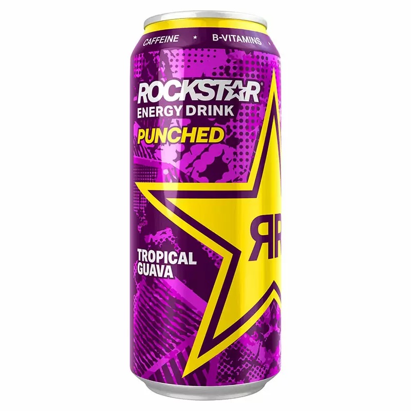 Läs mer om Rockstar Punched Tropical Guava Flavour 500ml