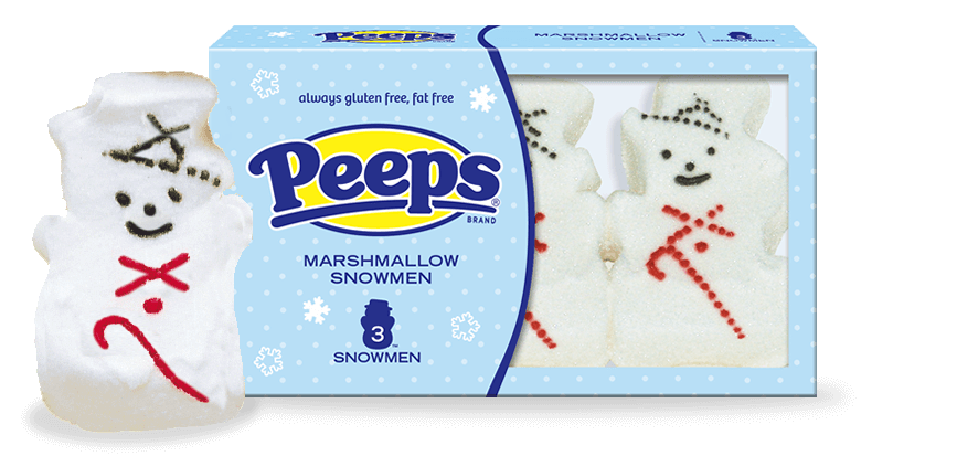Peeps Snowmen 32g