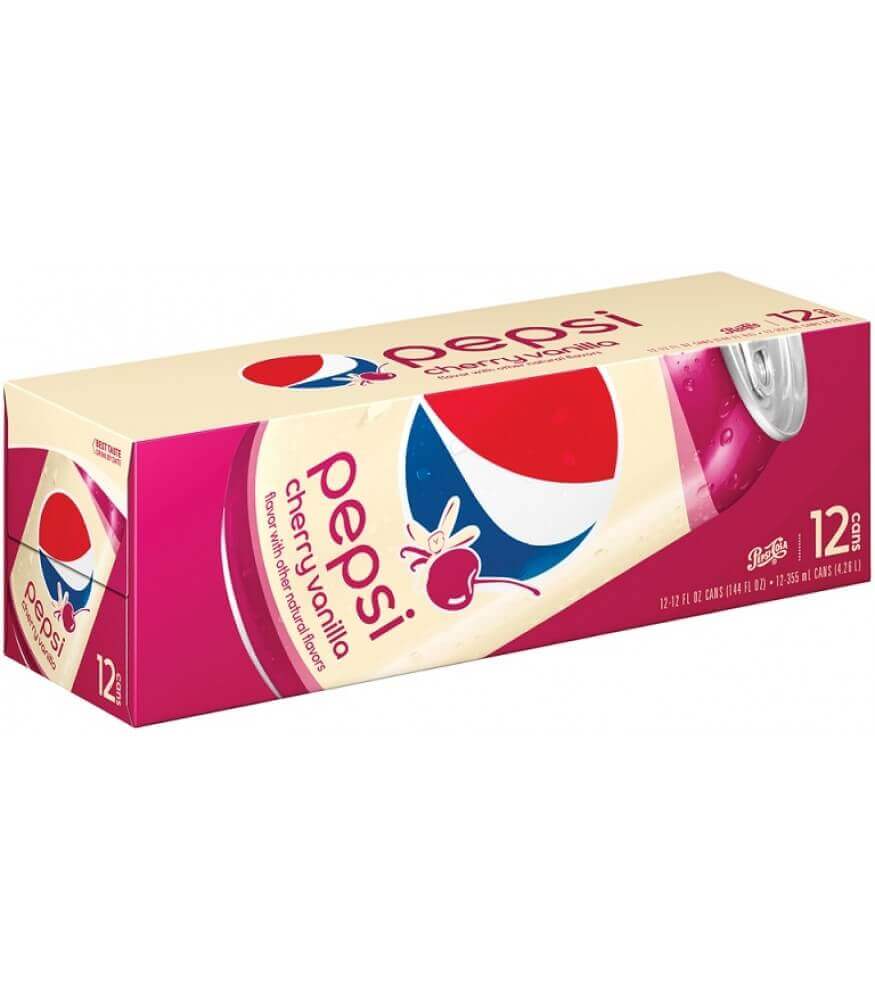 Läs mer om Pepsi Cherry Vanilla 12-pack