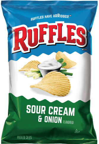 Läs mer om Ruffles Sour Cream & Onion 184.2g