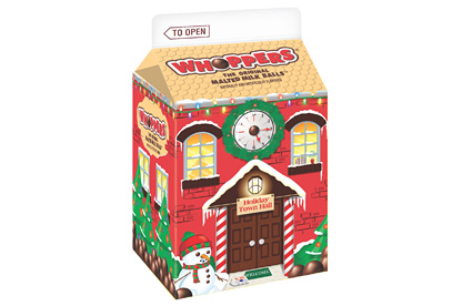 Hersheys Whoppers Christmas Village Cartons 99g