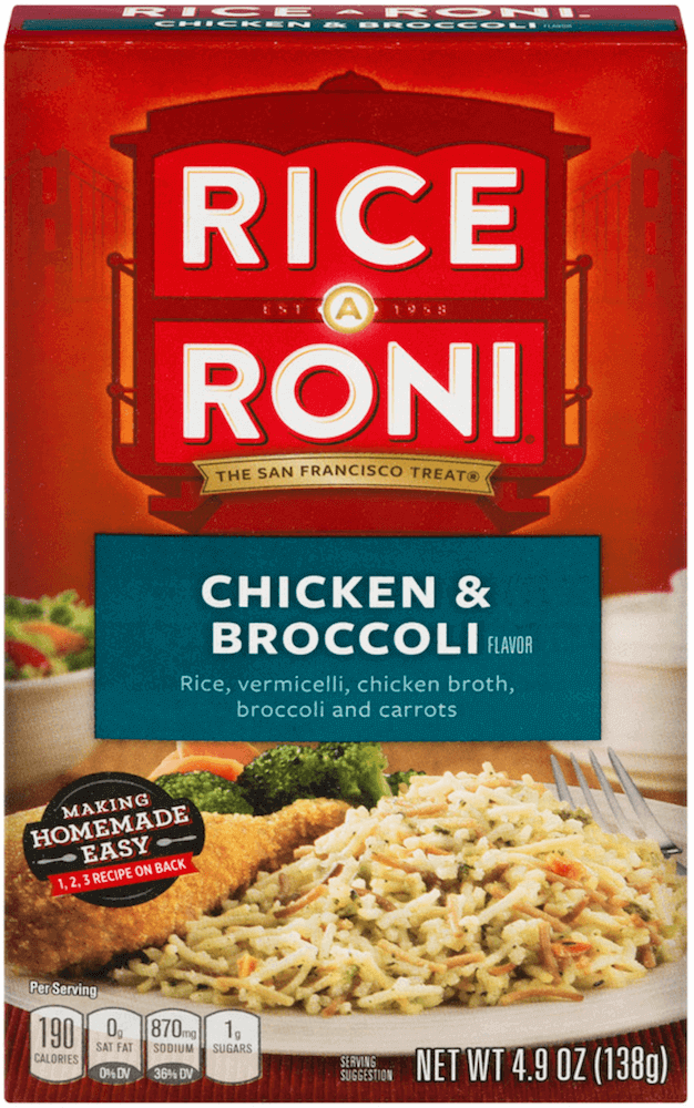 Rice A Roni Chicken & Broccoli 138g
