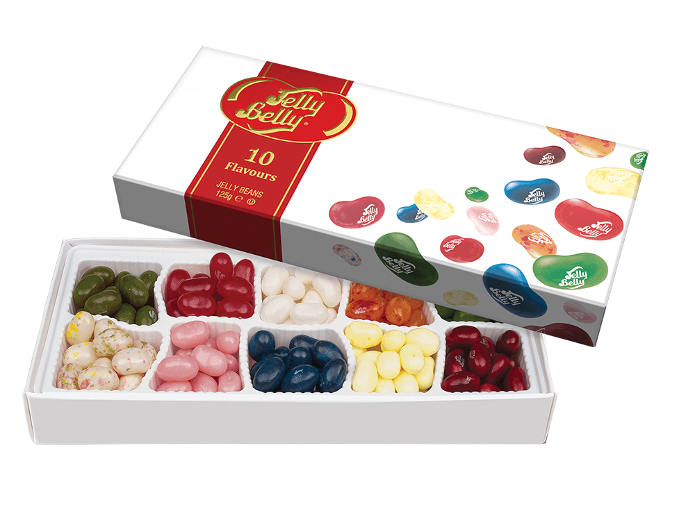 Läs mer om Jelly Belly Gift Box 10 Flavours 125g