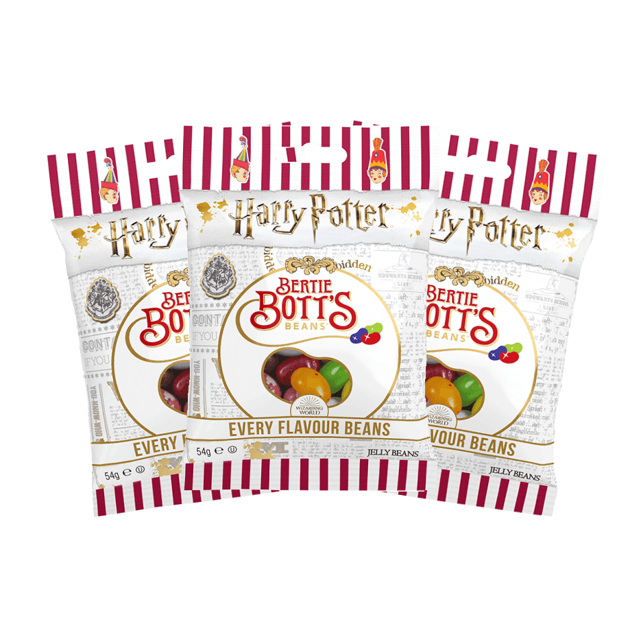 Harry Potters Bertie Botts Every Flavour 54g 3-pack